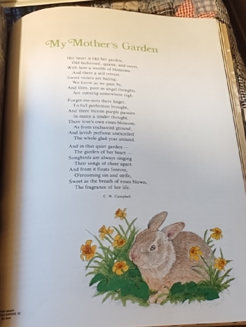 Mother's Day Coffee Table Book - Red Floral Cover - Picture 12 of 13